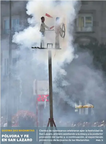 PÓLVORA Y FE EN SAN LÁZARO