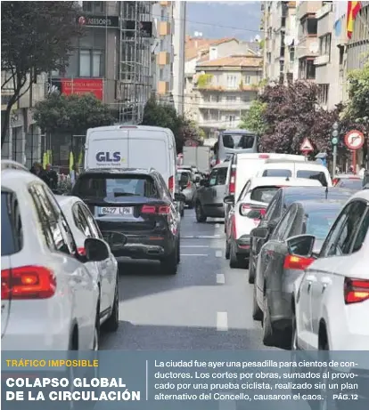 COLAPSO GLOBAL DE LA CIRCULACIÓN