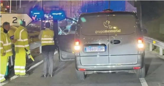 ATROPELLO MORTAL CON FUGA EN LA AUTOPISTA