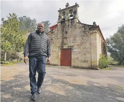 GERVASIO, EL PRIMER AFRICANO QUE ES PÁRROCO EN TUI-VIGO