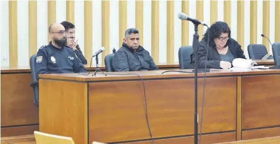 EL ACUSADO SE DESVINCULA DEL CRIMEN OKUPA
