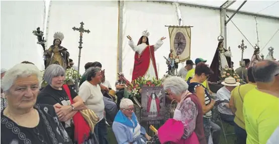 A FRANQUEIRA, ENTRE EL CALOR Y LA FE