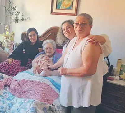 CINCO GENERACIONES EN BAIONA