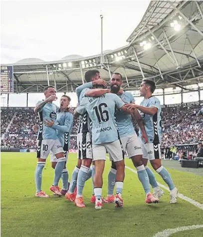 EL CELTA ENHEBRA VICTORIAS