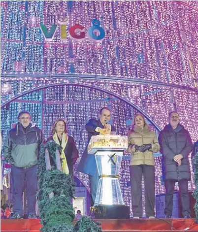 LA NAVIDAD DE VIGO SE APAGÓ
