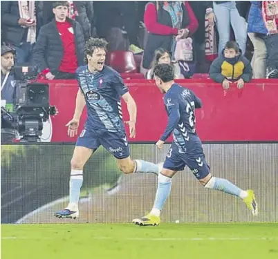 EL CELTA SE ASIENTA EN LO ALTO