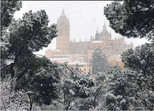 REMITE EL TEMPORAL DE NIEVE