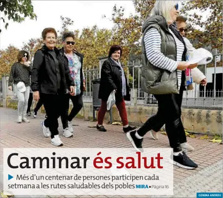 CAMINAR ÉS SALUT