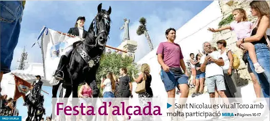 FESTA D’ALÇADA