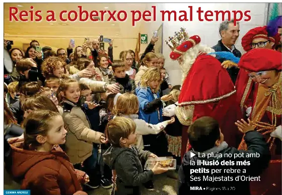 REIS A COBERXO PEL MAL TEMPS