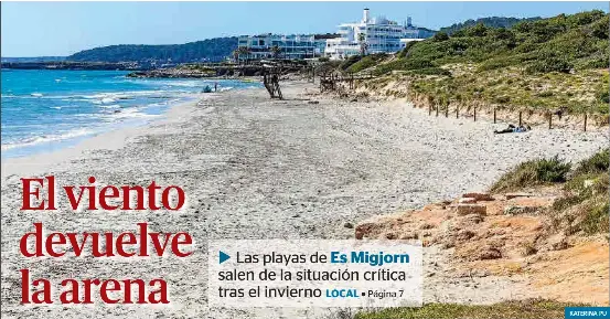 EL VIENTO DEVUELVE LA ARENA