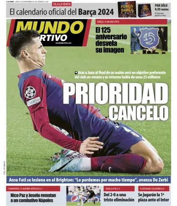 Mundo Deportivo (Barcelona) - 30 Nov 2023