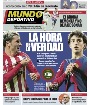 Mundo Deportivo (Barcelona) - 3 Dec 2023
