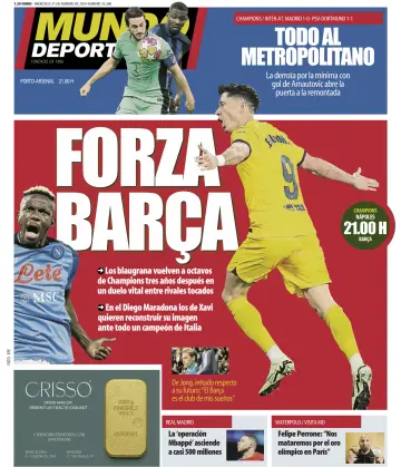Mundo Deportivo (Barcelona) - 21 Feb 2024