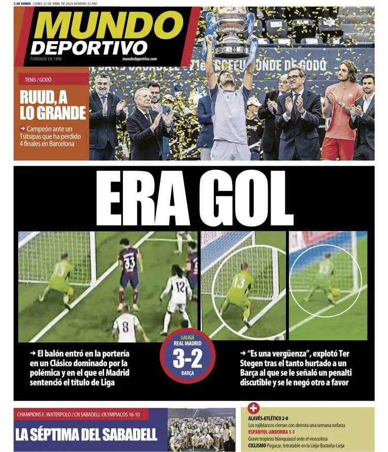 Mundo Deportivo (At. Madrid)