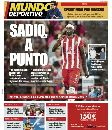 Mundo Deportivo (Gipuzkoa) - 31 Aug 2022