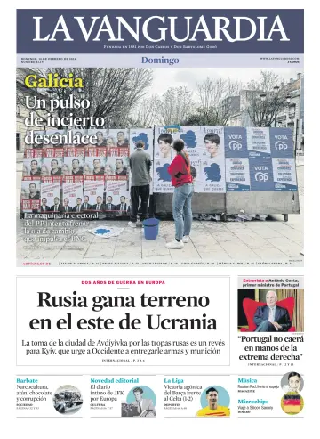 La Vanguardia (1ª edición) - 18 Feb 2024