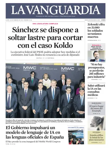 La Vanguardia (1ª edición) - 26 Feb 2024