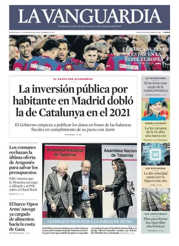 La Vanguardia (1ª edición) - 13 Mar 2024
