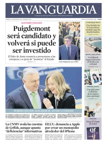 La Vanguardia (1ª edición) - 22 Mar 2024