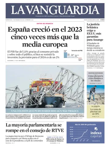 La Vanguardia (1ª edición) - 27 Mar 2024