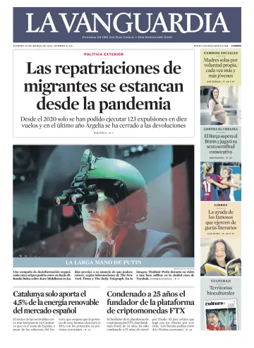 La Vanguardia (1ª edición) - 29 Mar 2024