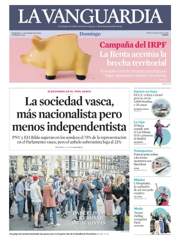 La Vanguardia (1ª edición) - 31 Mar 2024
