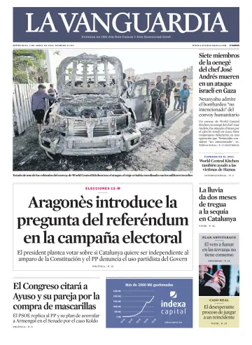 La Vanguardia (1ª edición) - 3 Apr 2024
