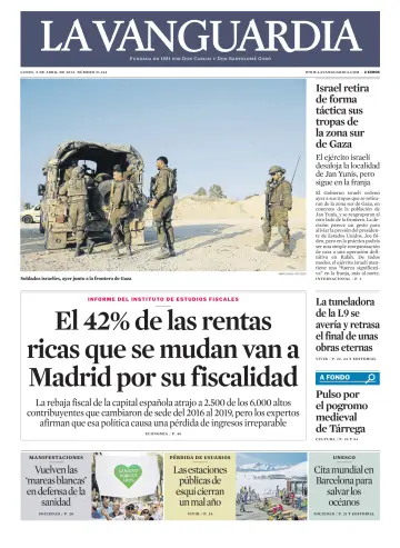 La Vanguardia (1ª edición) - 8 Apr 2024