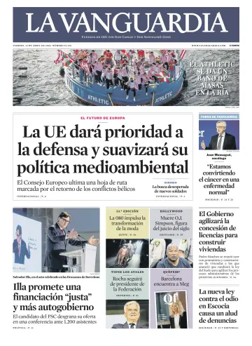 La Vanguardia (1ª edición) - 12 Nis 2024