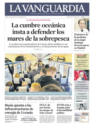 La Vanguardia (1ª edición) - 13 4月 2024