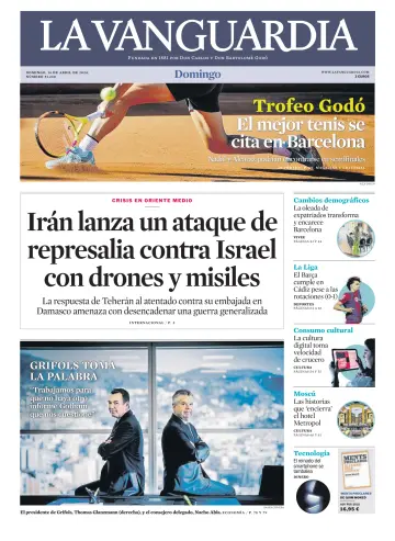 La Vanguardia (1ª edición) - 14 四月 2024