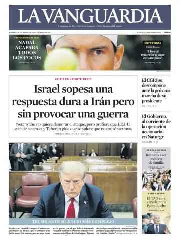 La Vanguardia (1ª edición) - 16 4月 2024