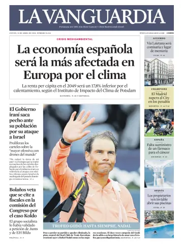 La Vanguardia (1ª edición) - 18 四月 2024