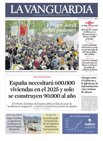 La Vanguardia (1ª edición) - 24 abril 2024