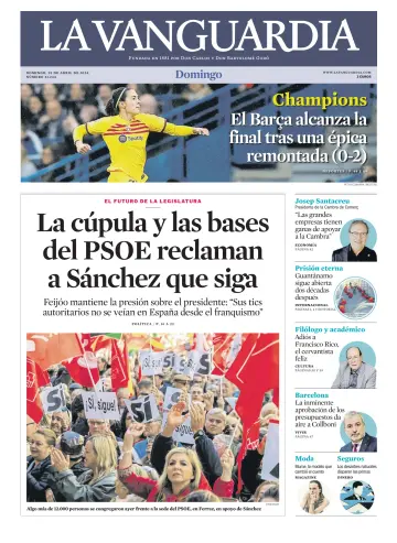 La Vanguardia (1ª edición) - 28 abril 2024