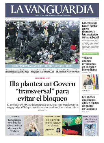 La Vanguardia (1ª edición) - 3 May 2024