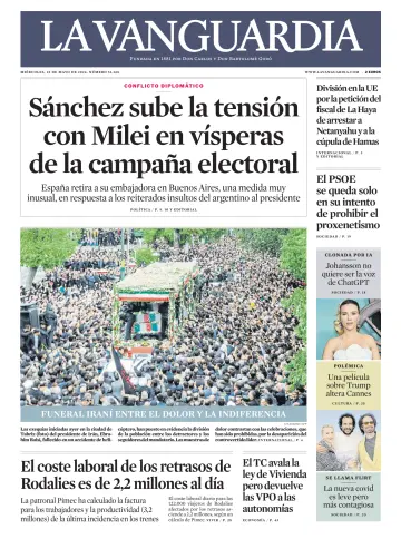 La Vanguardia (1ª edición) - 22 May 2024