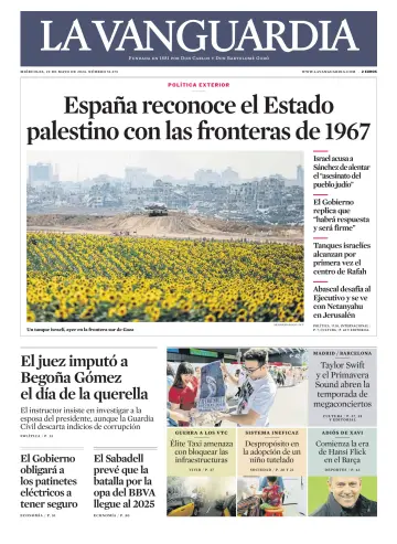 La Vanguardia (1ª edición) - 29 五月 2024