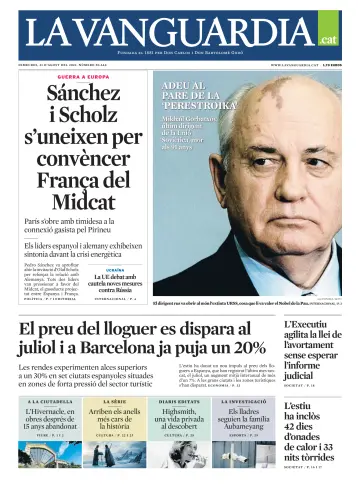 La Vanguardia (Català-1ª edició) - 31 Aug 2022