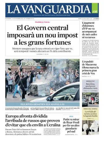 La Vanguardia (Català-1ª edició) - 23 Sep 2022