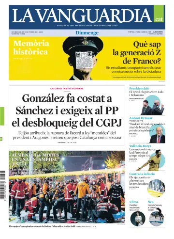 La Vanguardia (Català-1ª edició) - 30 Oct 2022