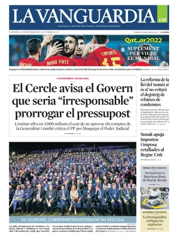 La Vanguardia (Català-1ª edició) - 18 Nov 2022