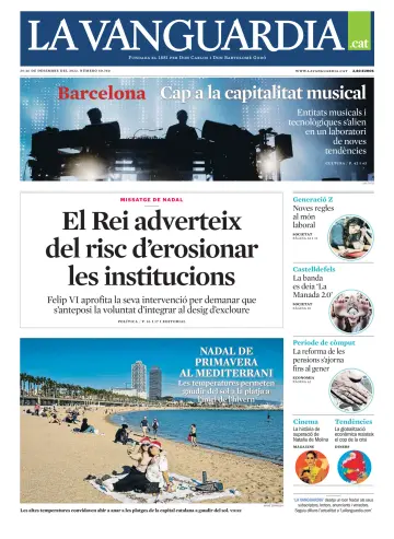 La Vanguardia (Català-1ª edició) - 25 Dec 2022