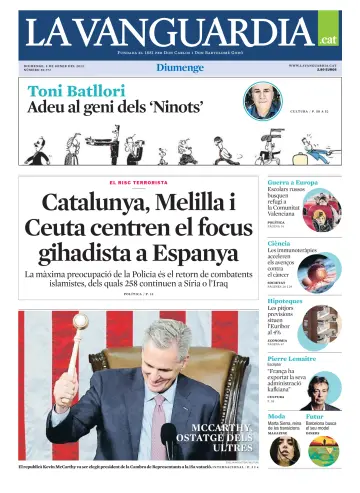 La Vanguardia (Català-1ª edició) - 8 Jan 2023