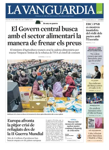 La Vanguardia (Català-1ª edició) - 20 Feb 2023