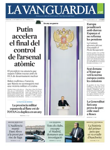 La Vanguardia (Català-1ª edició) - 22 Feb 2023