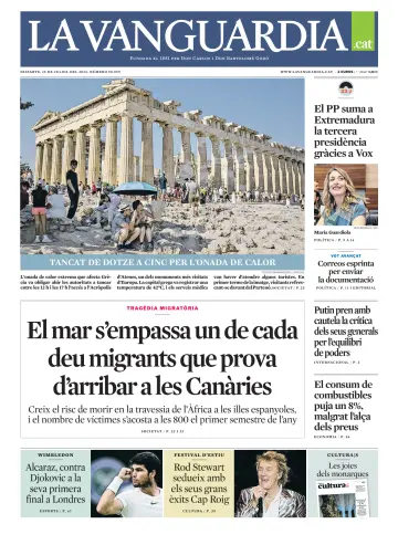 La Vanguardia (Català-1ª edició) - 15 Jul 2023