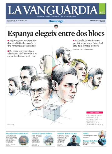 La Vanguardia (Català-1ª edició) - 23 Jul 2023