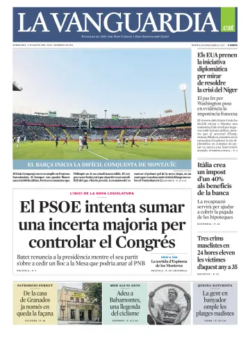 La Vanguardia (Català-1ª edició) - 9 Aug 2023